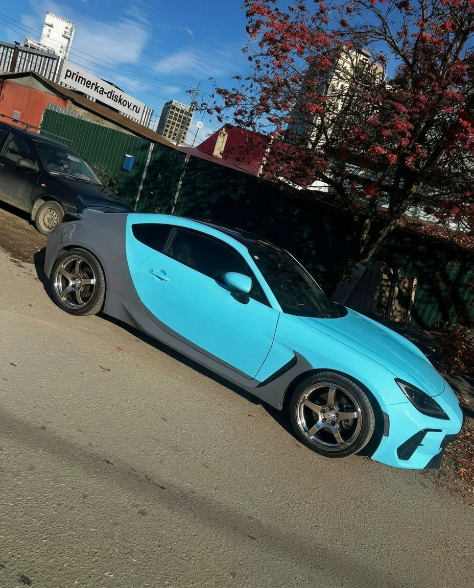 Примерка дисков на SUBARU BRZ