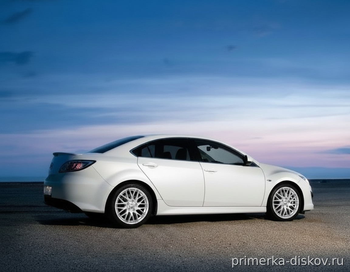 Примерка дисков на MAZDA 6