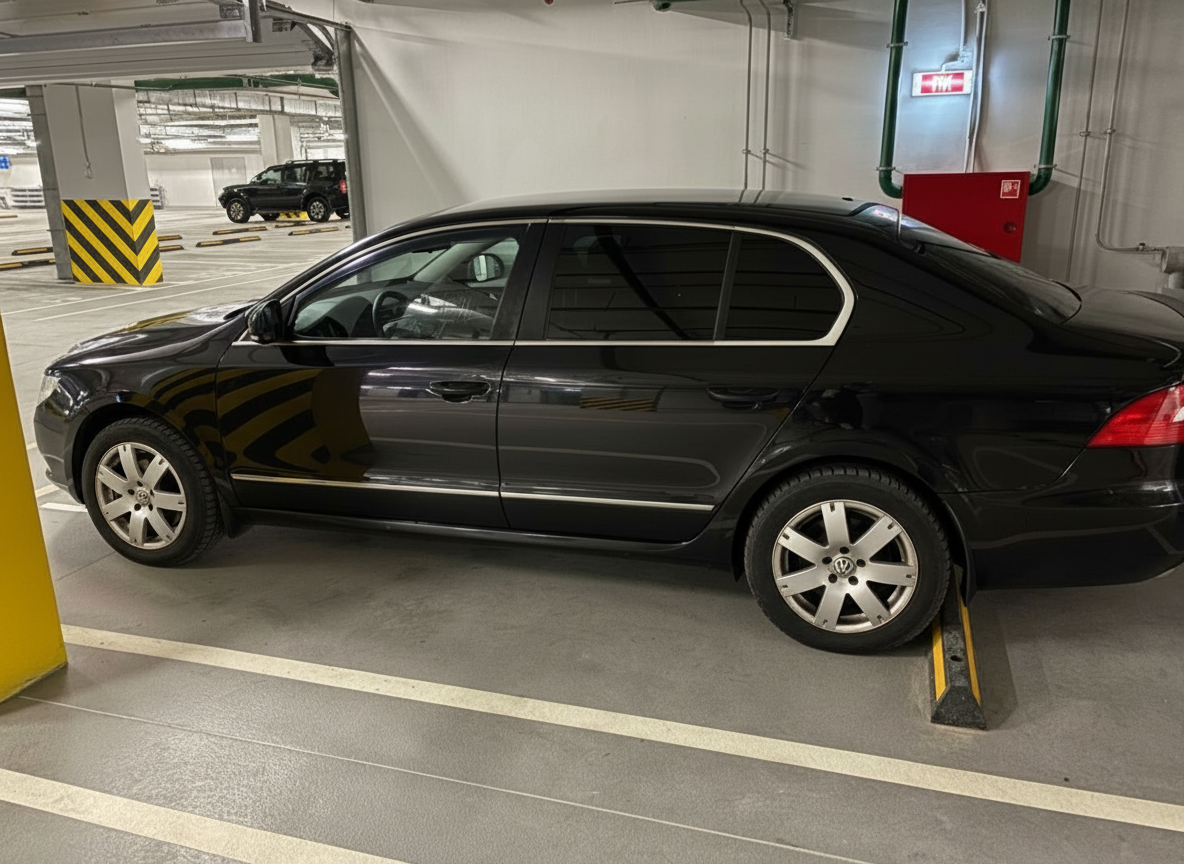 Примерка дисков на SKODA Superb