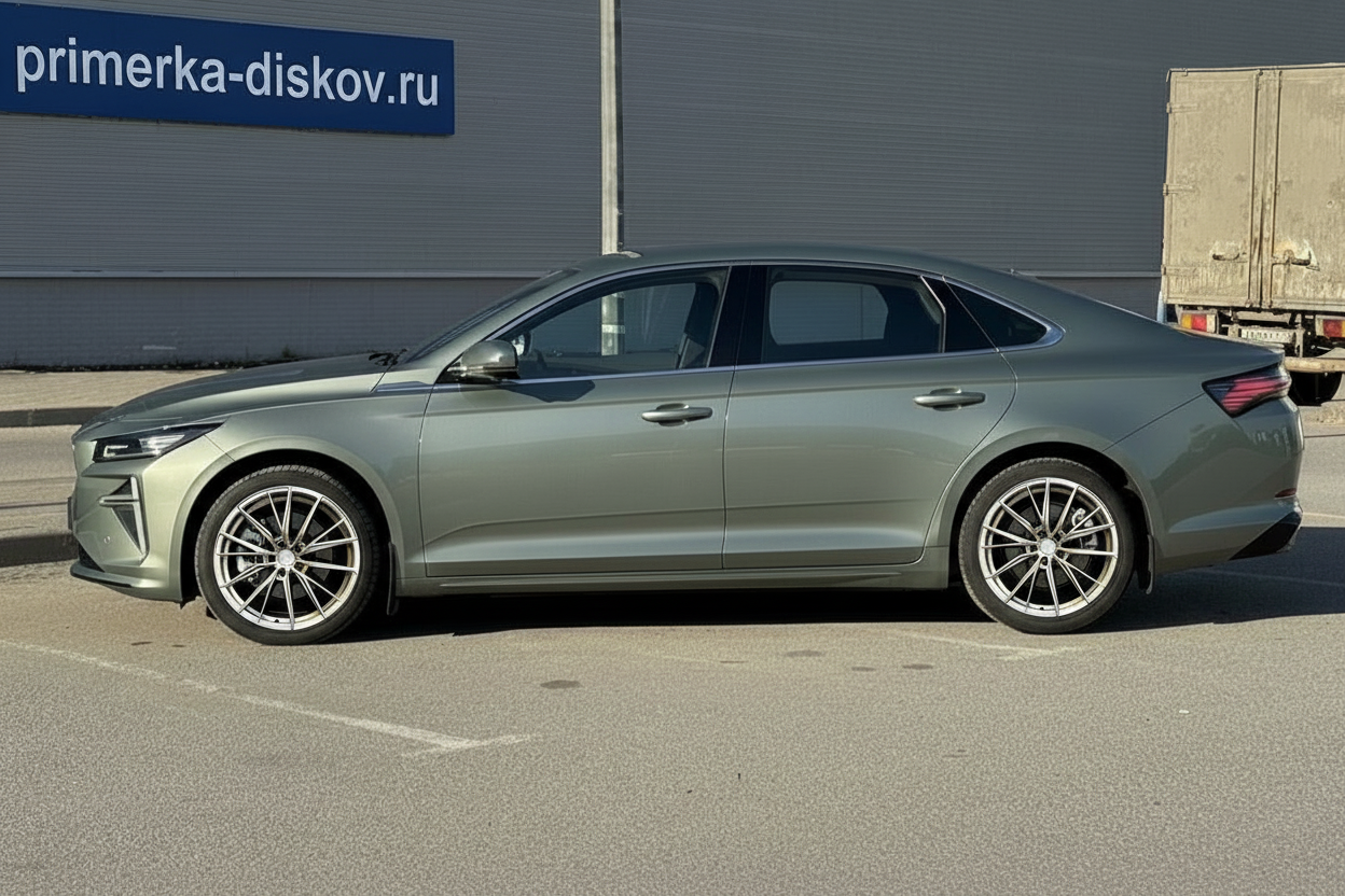 Примерка дисков на FAW Bestune B70 III Sedan 2020-2026
