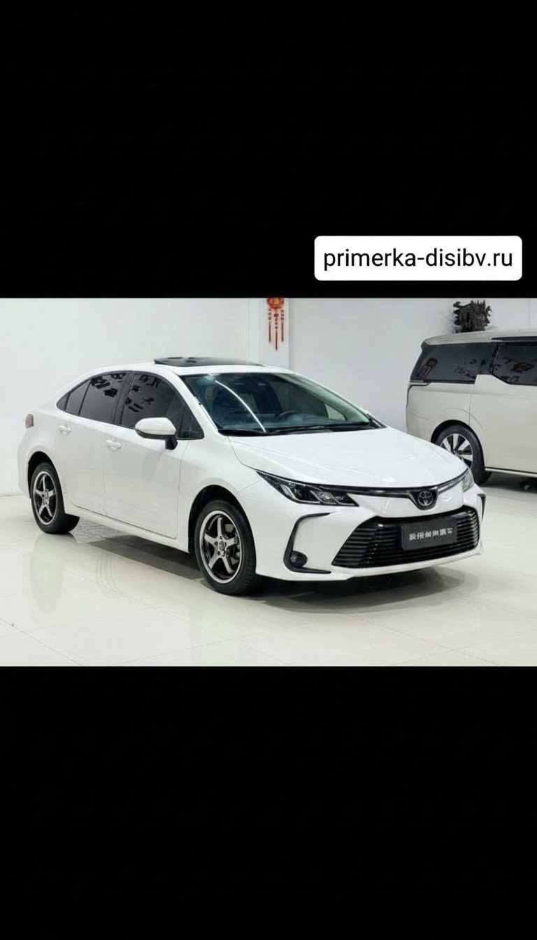 Примерка дисков на TOYOTA Corolla XI Sedan 2013-2019