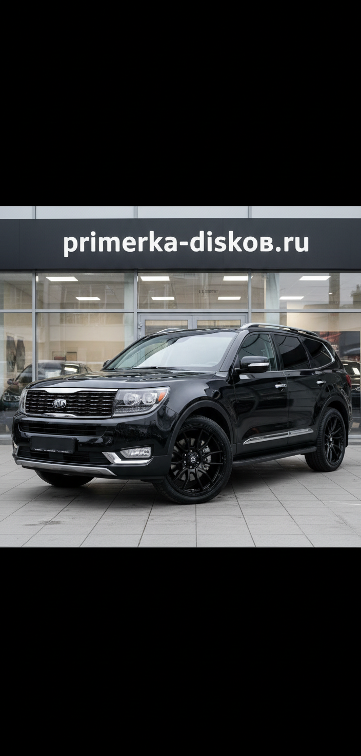 Примерка дисков на KIA Mohave I/Restyling SUV 2019-2024