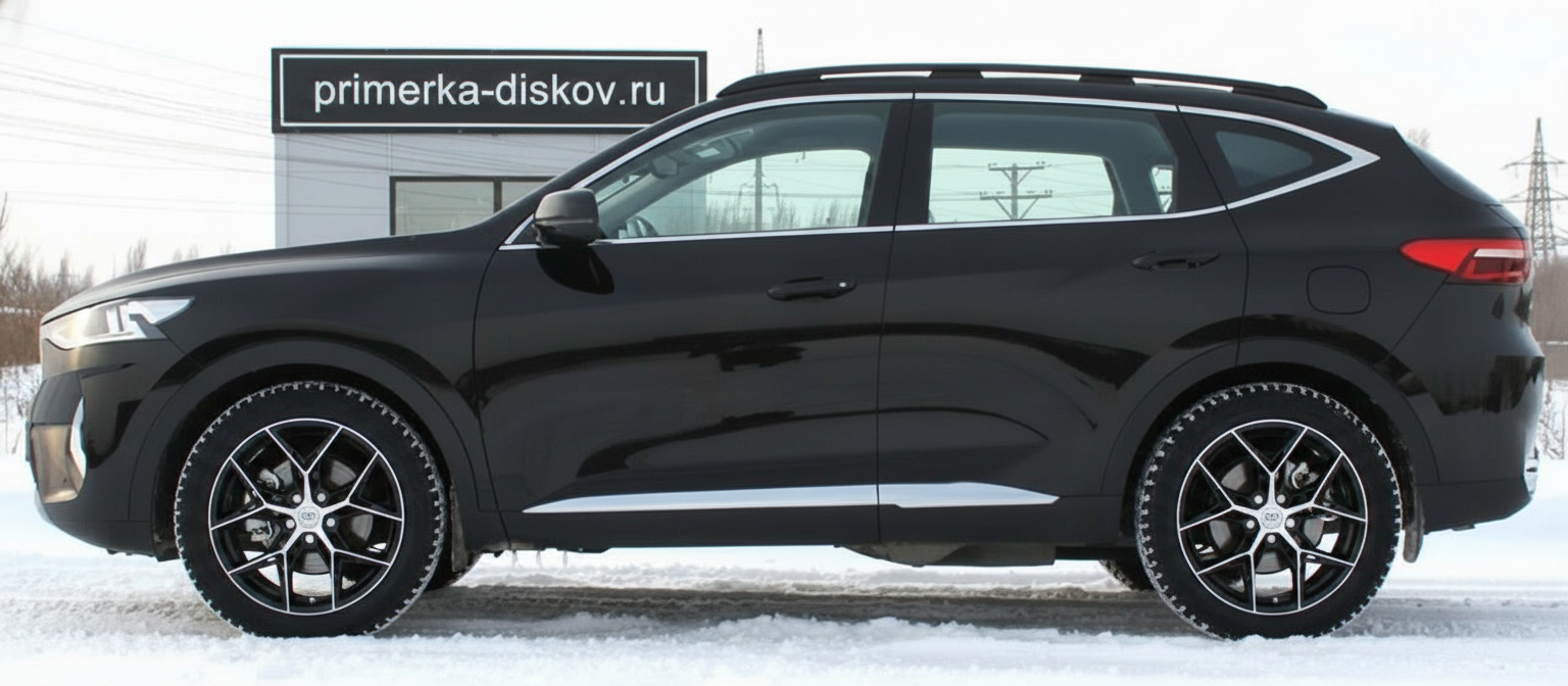 Примерка дисков на HAVAL F7