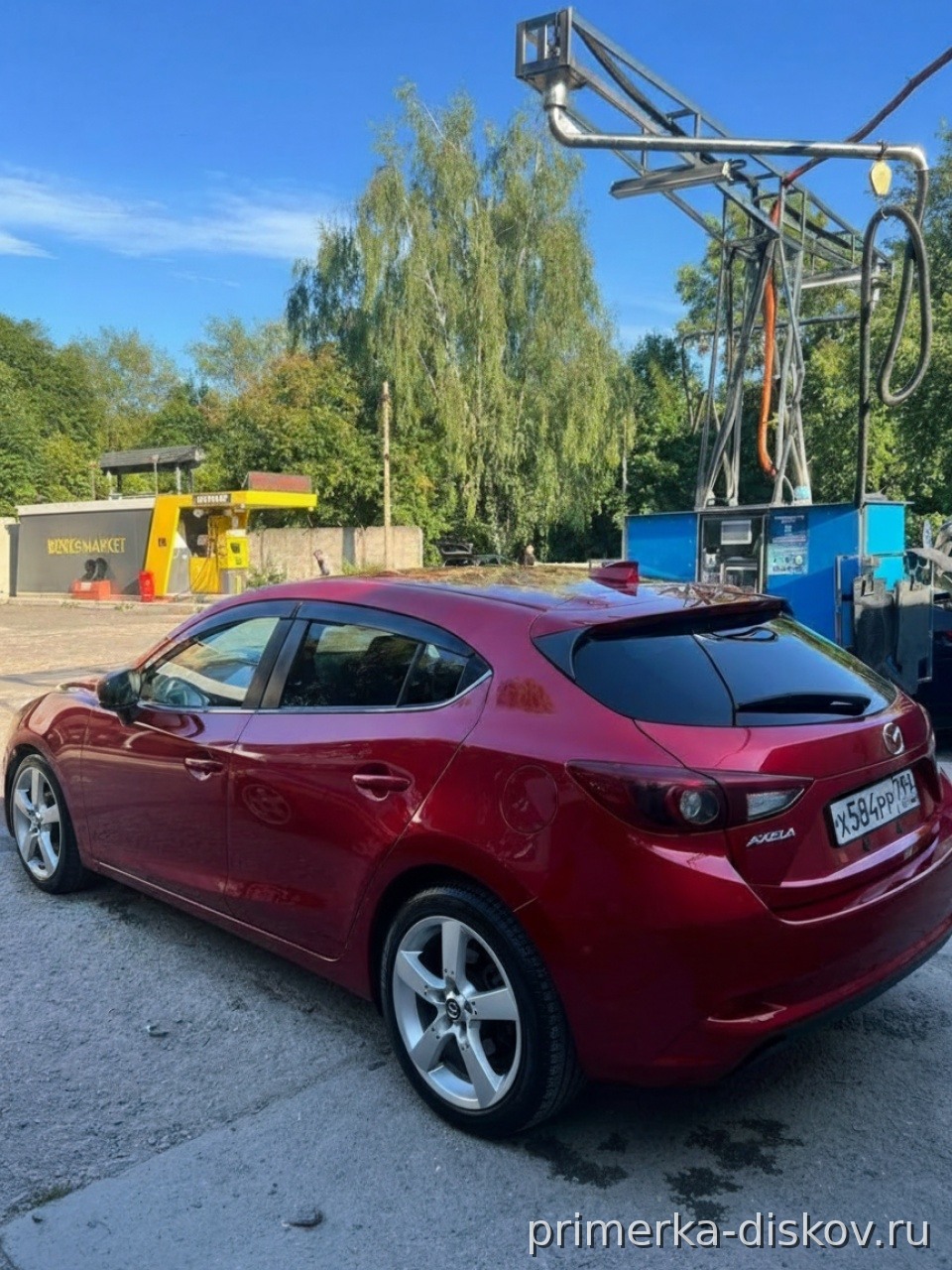 Примерка дисков на MAZDA 3 BM Hatchback 2013-2019