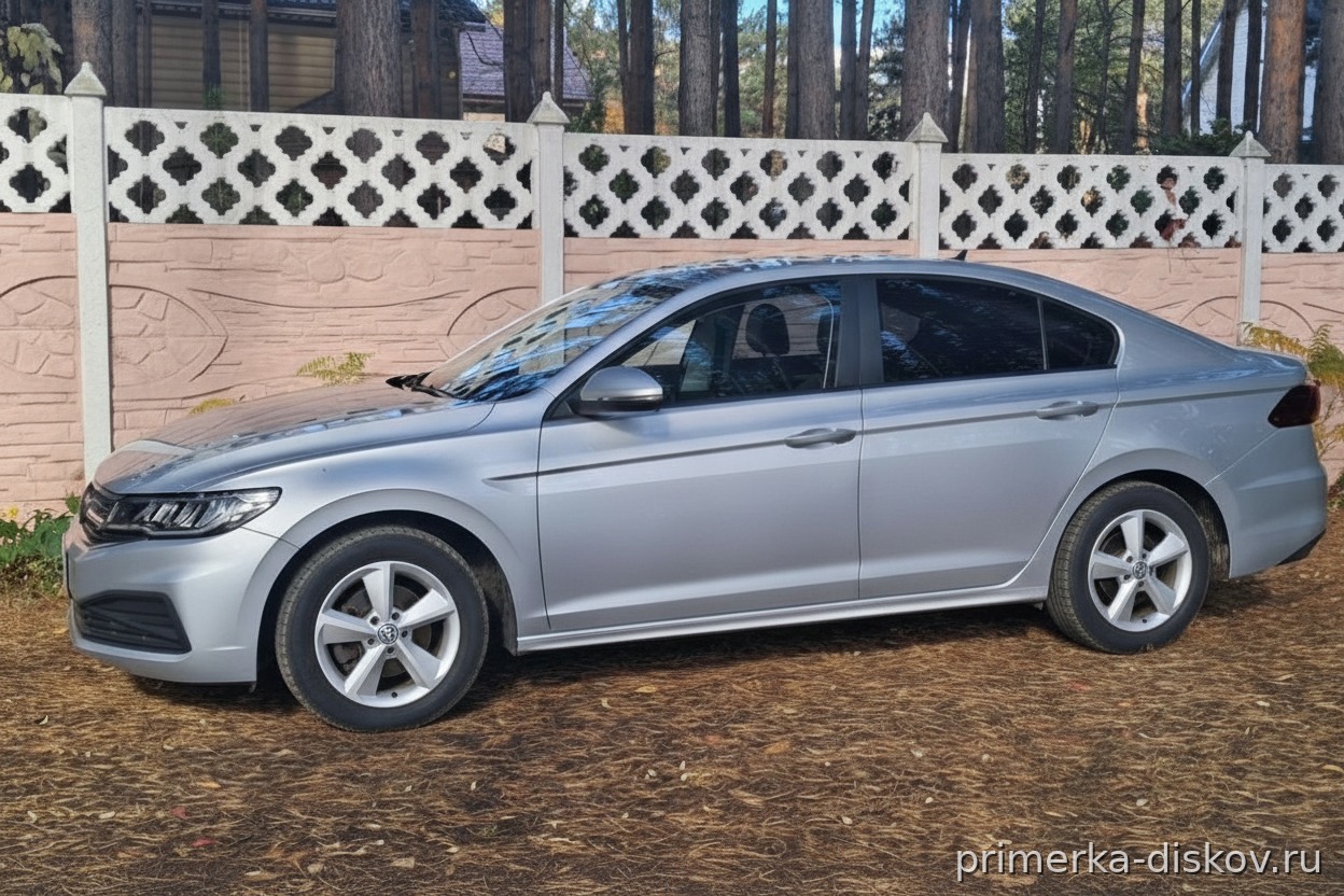 Примерка дисков на FAW Besturn B70 Sedan 2013-2014