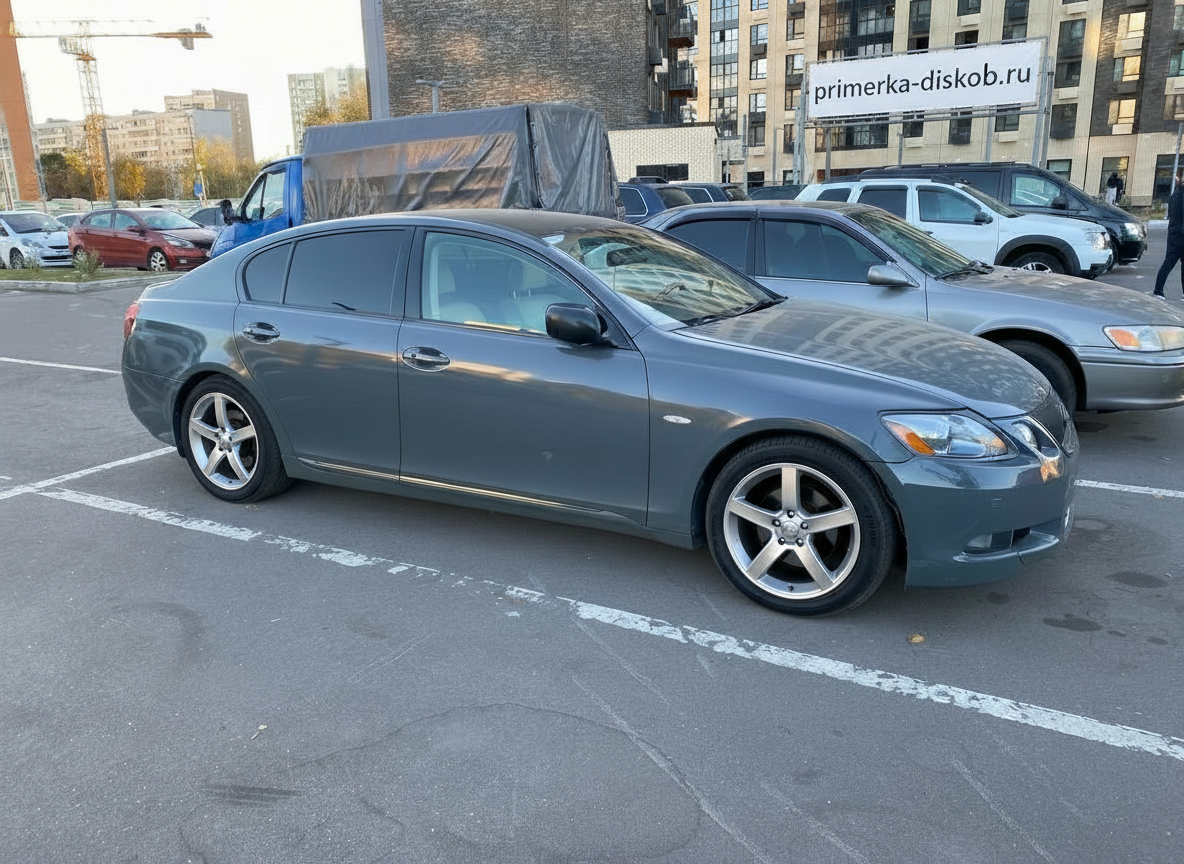 Примерка дисков на LEXUS GS