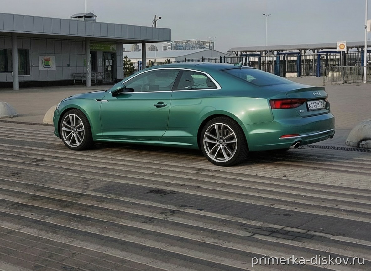 Примерка дисков на AUDI A5 II (F5) Coupe 2016-2020