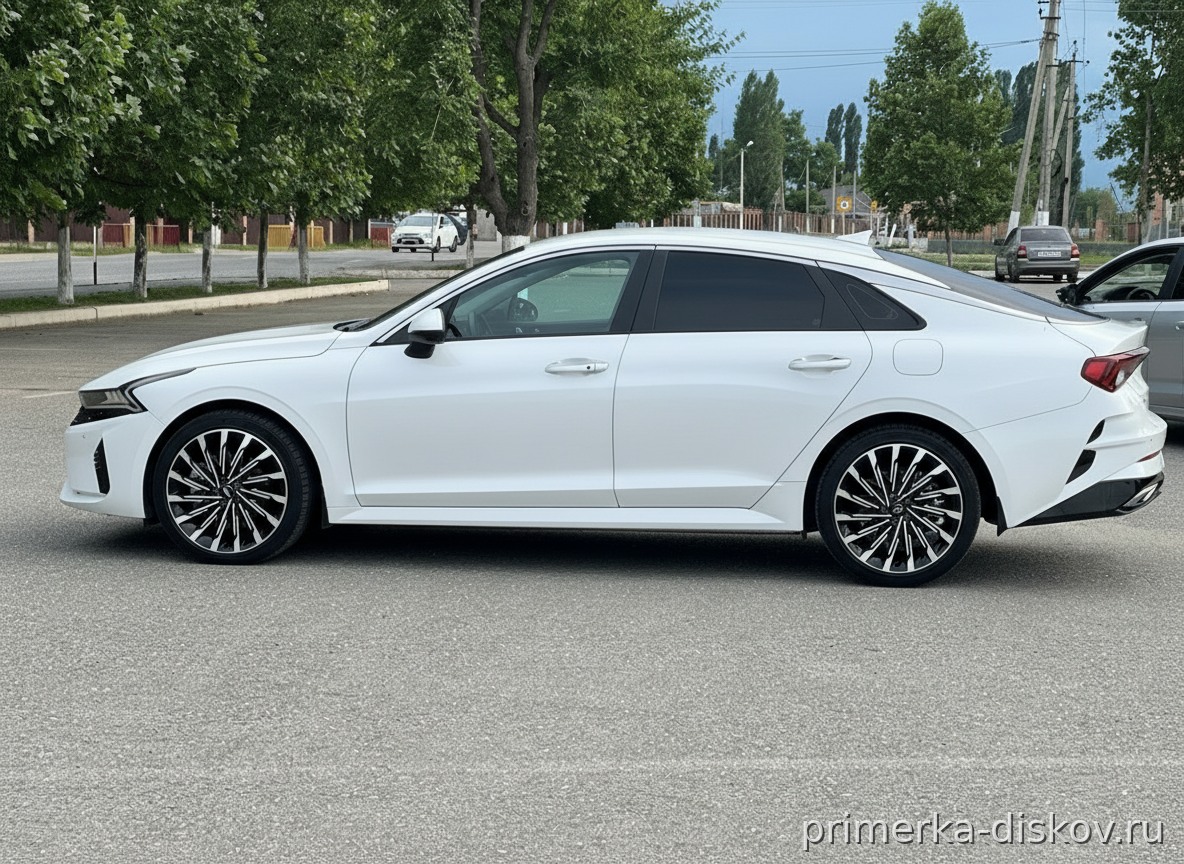 Примерка дисков на KIA K5 DL3 Sedan 2020-2026