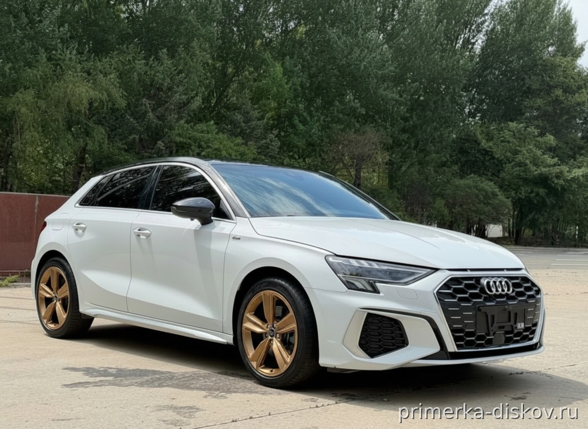 Примерка дисков на AUDI A3