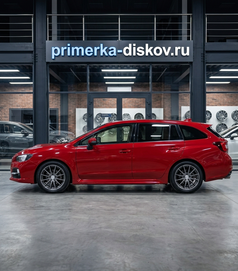 Примерка дисков на SUBARU Levorg I Wagon 2014-2020