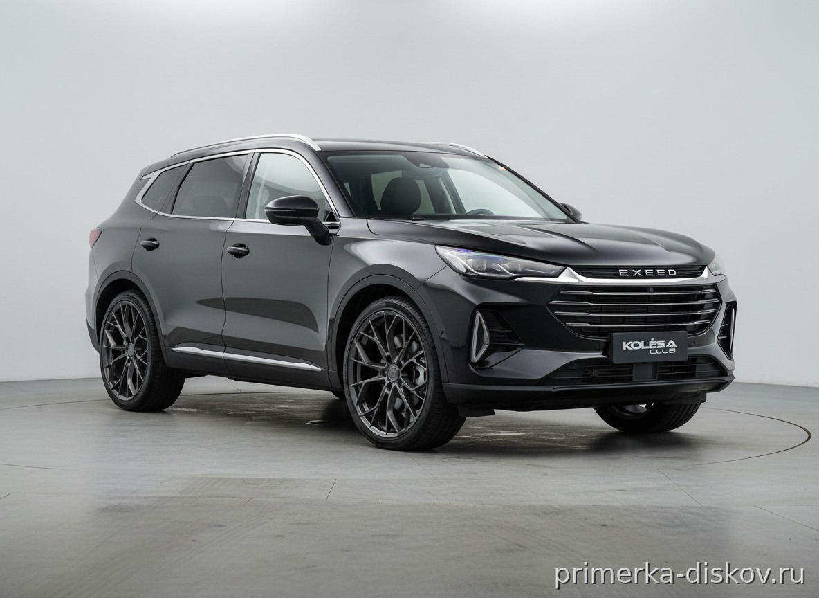 Примерка дисков на EXEED VX Restyling SUV 2023-2026