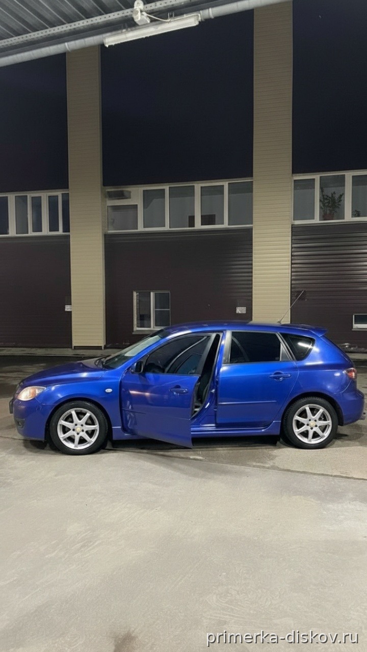 Примерка дисков на MAZDA 3 BK Hatchback 2003-2009