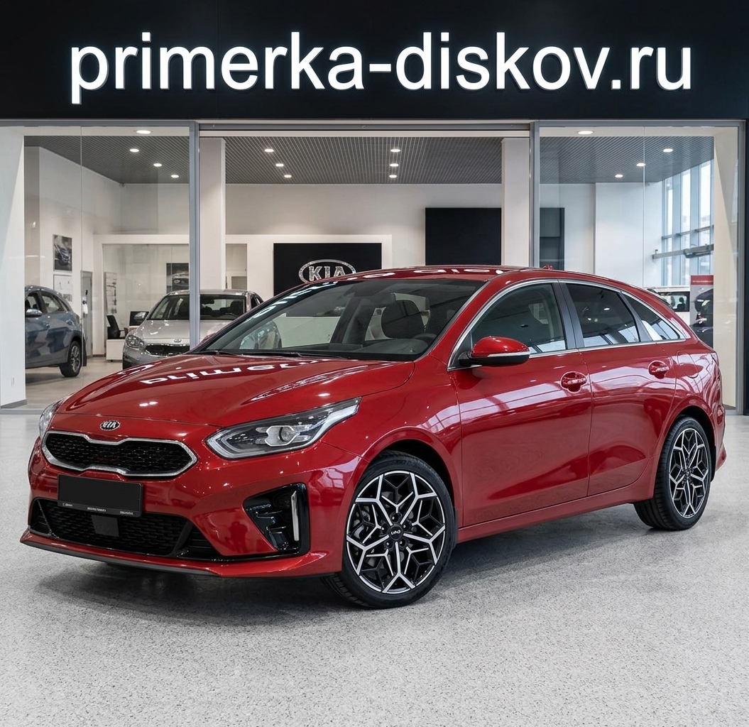 Примерка дисков на KIA ProCeed III (CD) Sportwagon 2019-2021