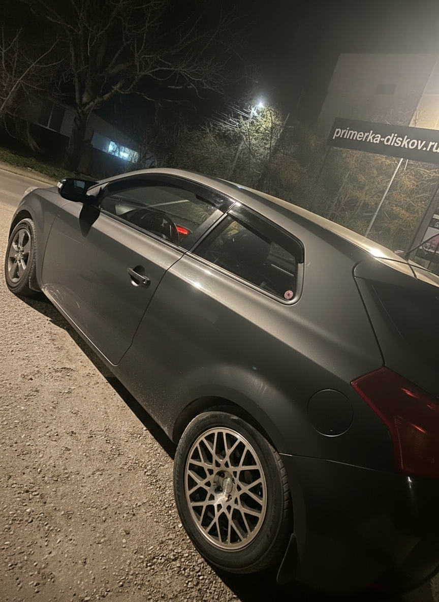 Примерка дисков на KIA Cerato TD Coupe 2010-2013