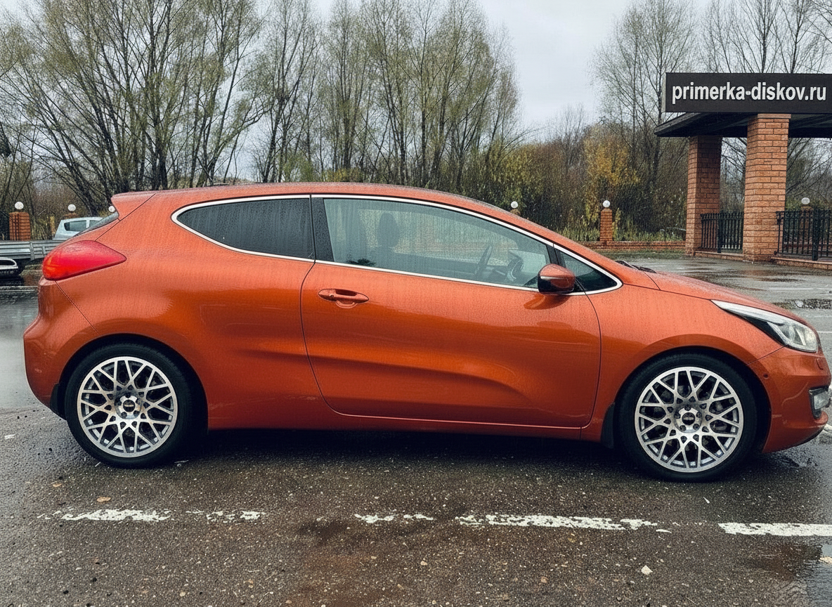 Примерка дисков на KIA Ceed II (JD) Hatchback 2012-2018