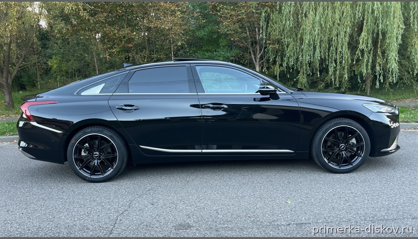 Примерка дисков на KIA K8 Sedan 2021-2026