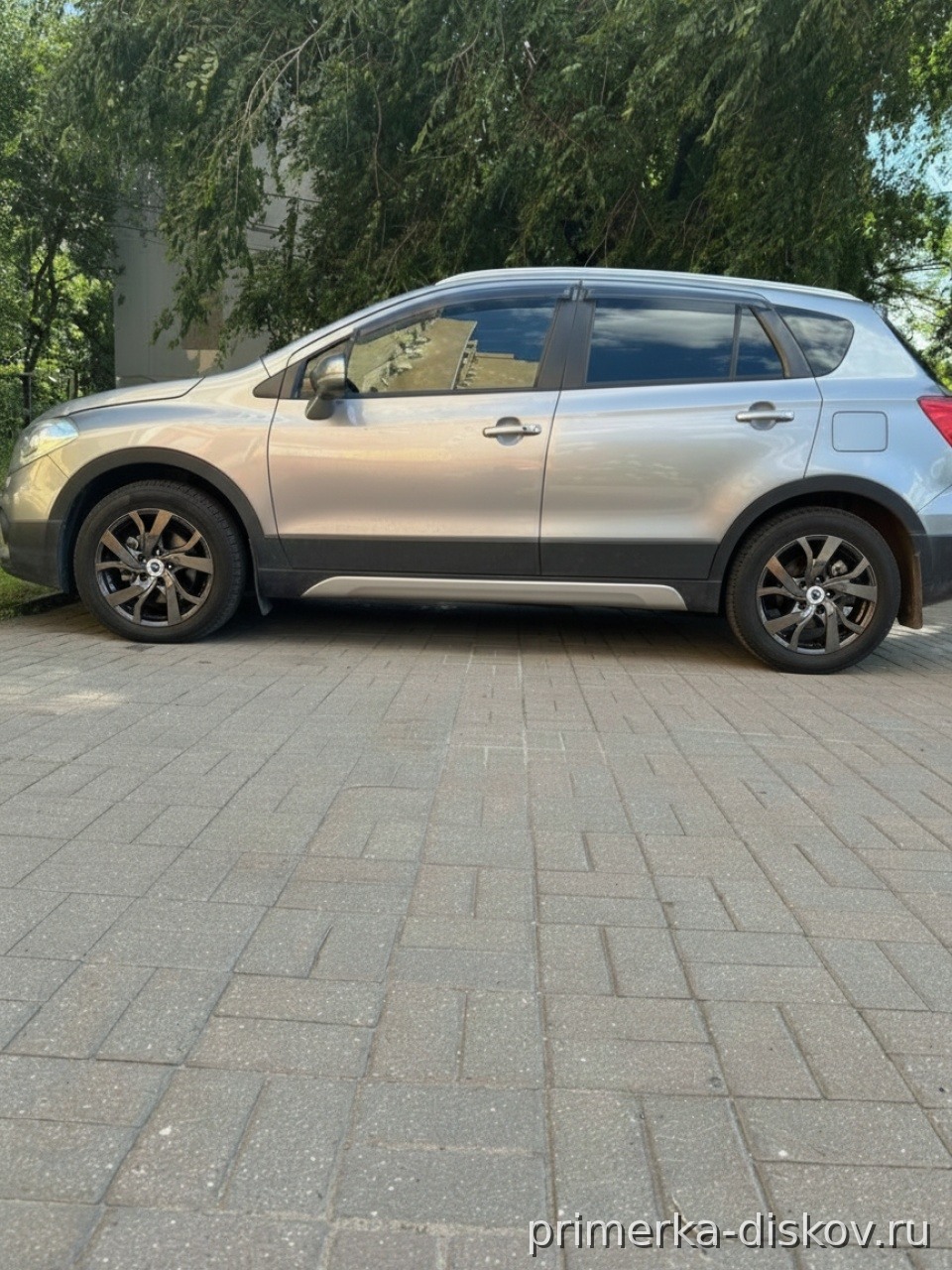 Примерка дисков на SUZUKI SX4