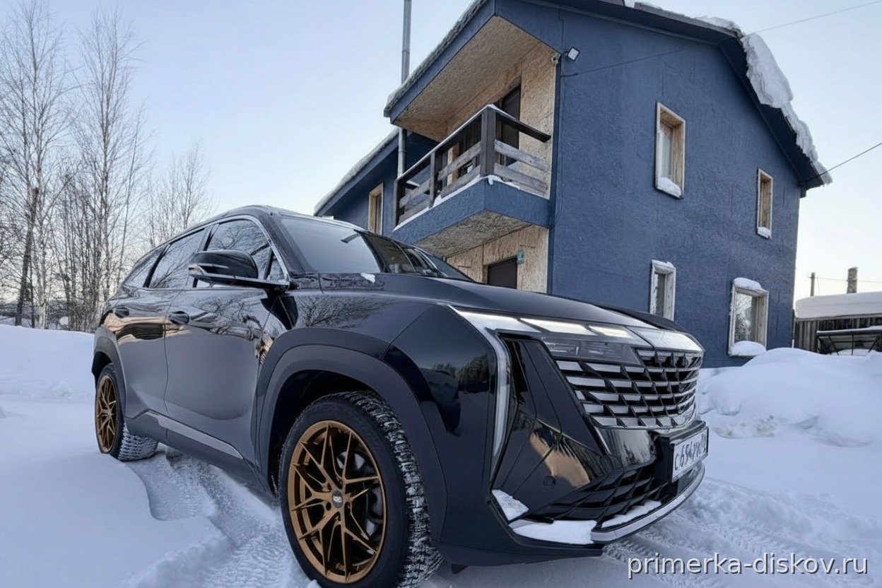 Примерка дисков на CHERY Tiggo 8 PRO