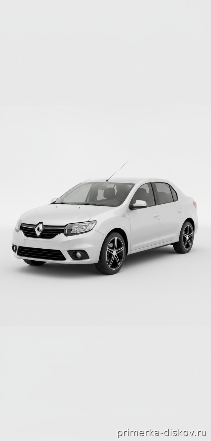 Примерка дисков на RENAULT Logan II Sedan 2014-2022