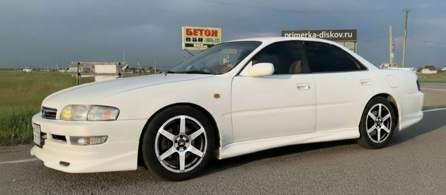 Примерка дисков на TOYOTA Carina ED Sedan 1993-1998