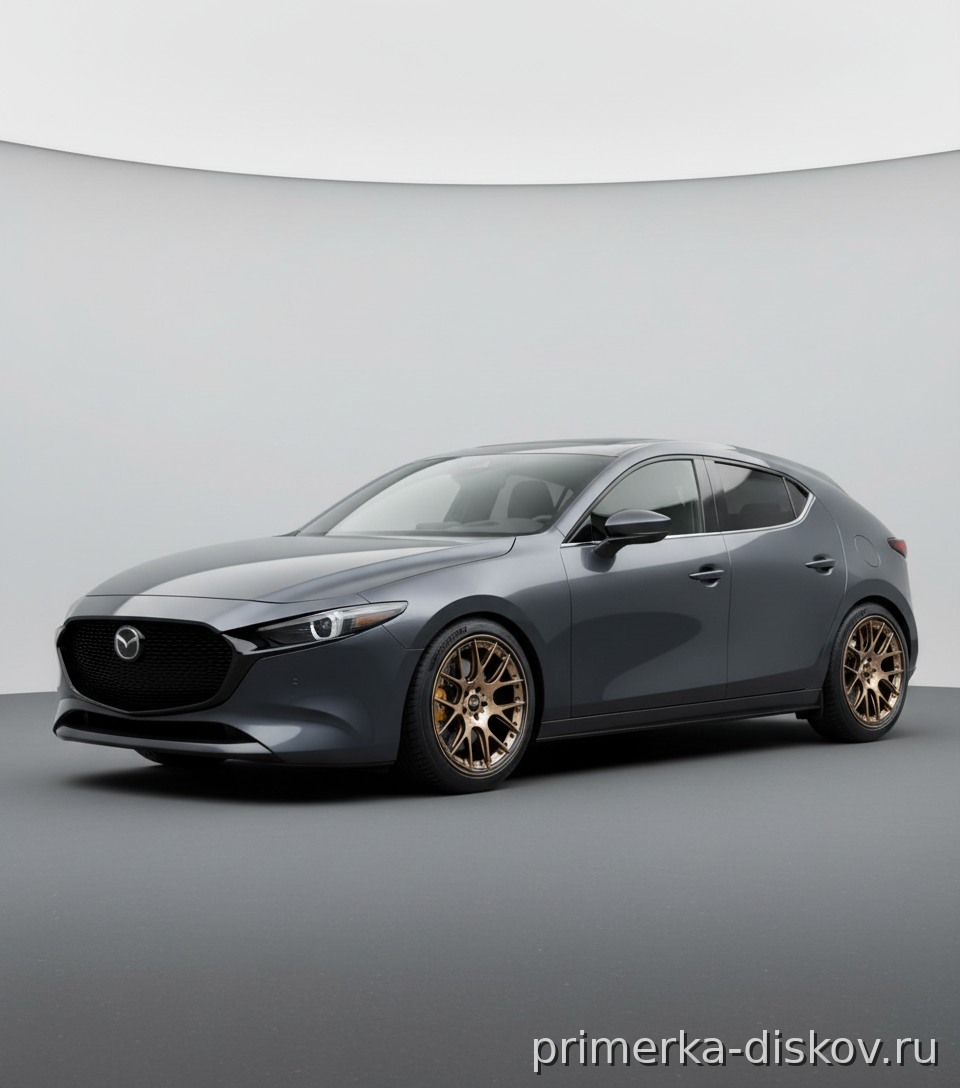 Примерка дисков на MAZDA 3