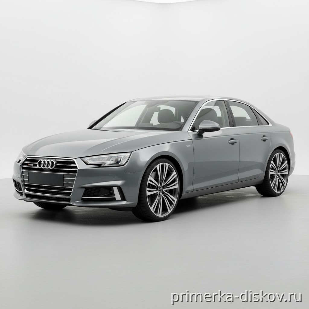 Примерка дисков на AUDI A4 IV (B8) Sedan 2007-2012