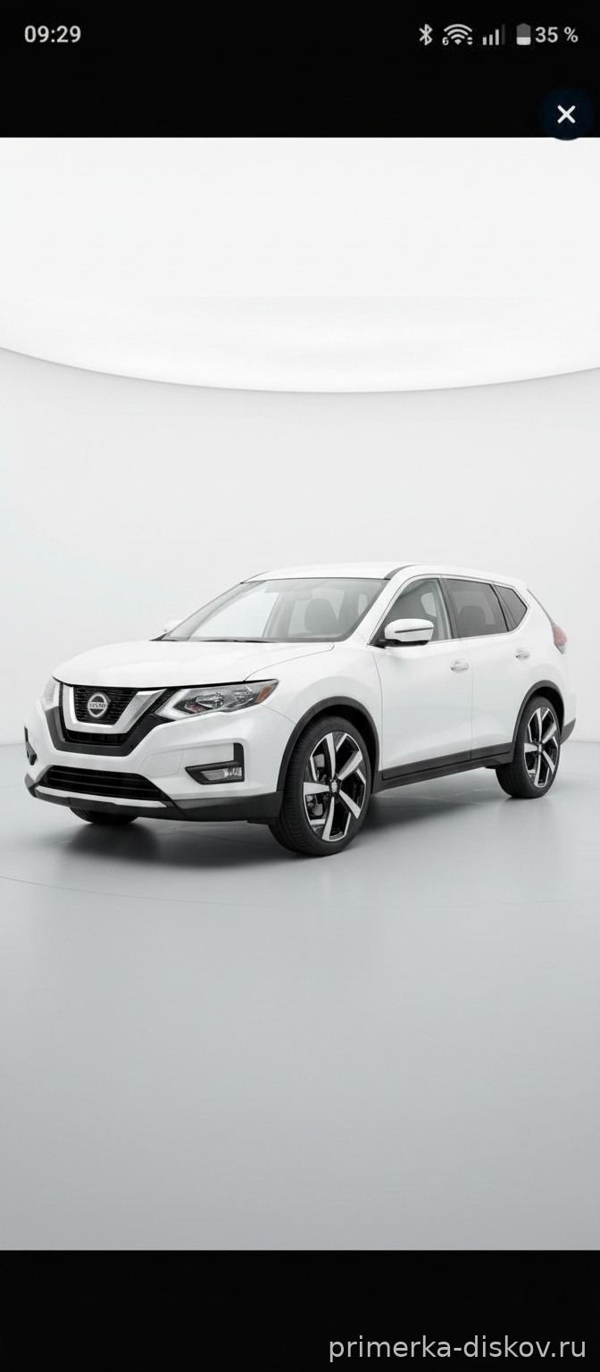 Примерка дисков на NISSAN X-Trail T32 2015-2022