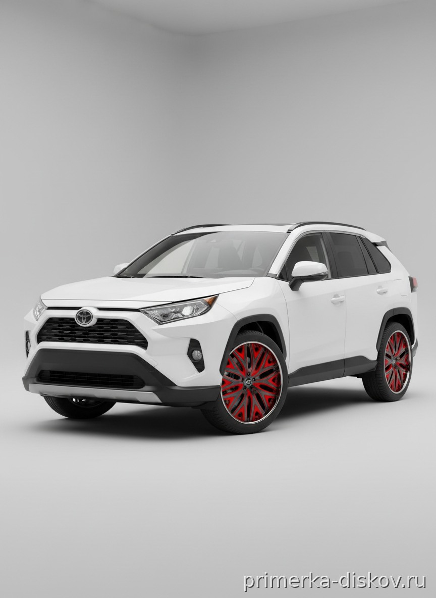 Примерка дисков на TOYOTA RAV 4