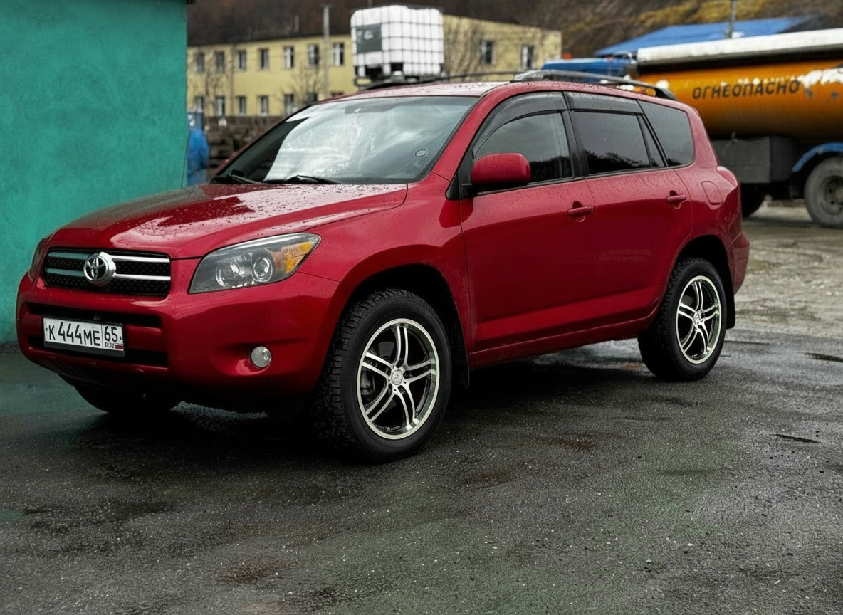 Примерка дисков на TOYOTA RAV 4