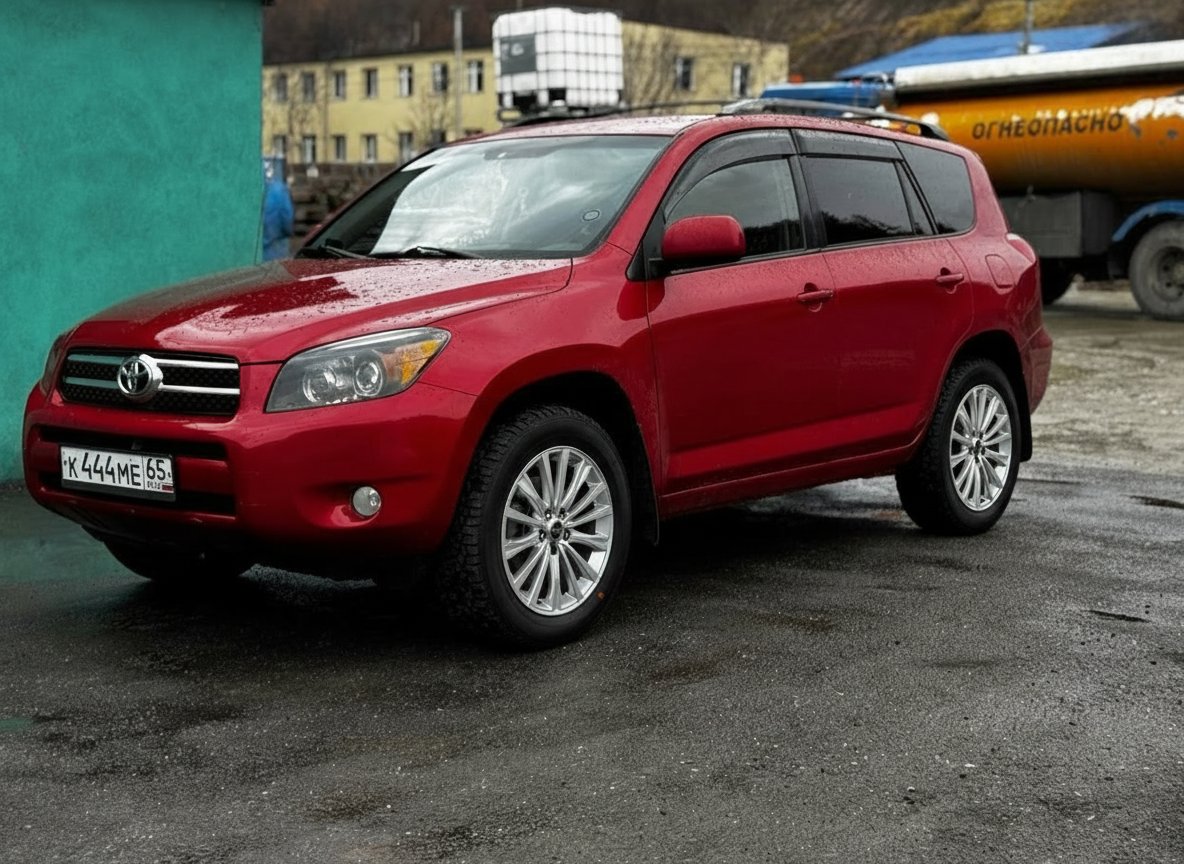 Примерка дисков на TOYOTA RAV 4