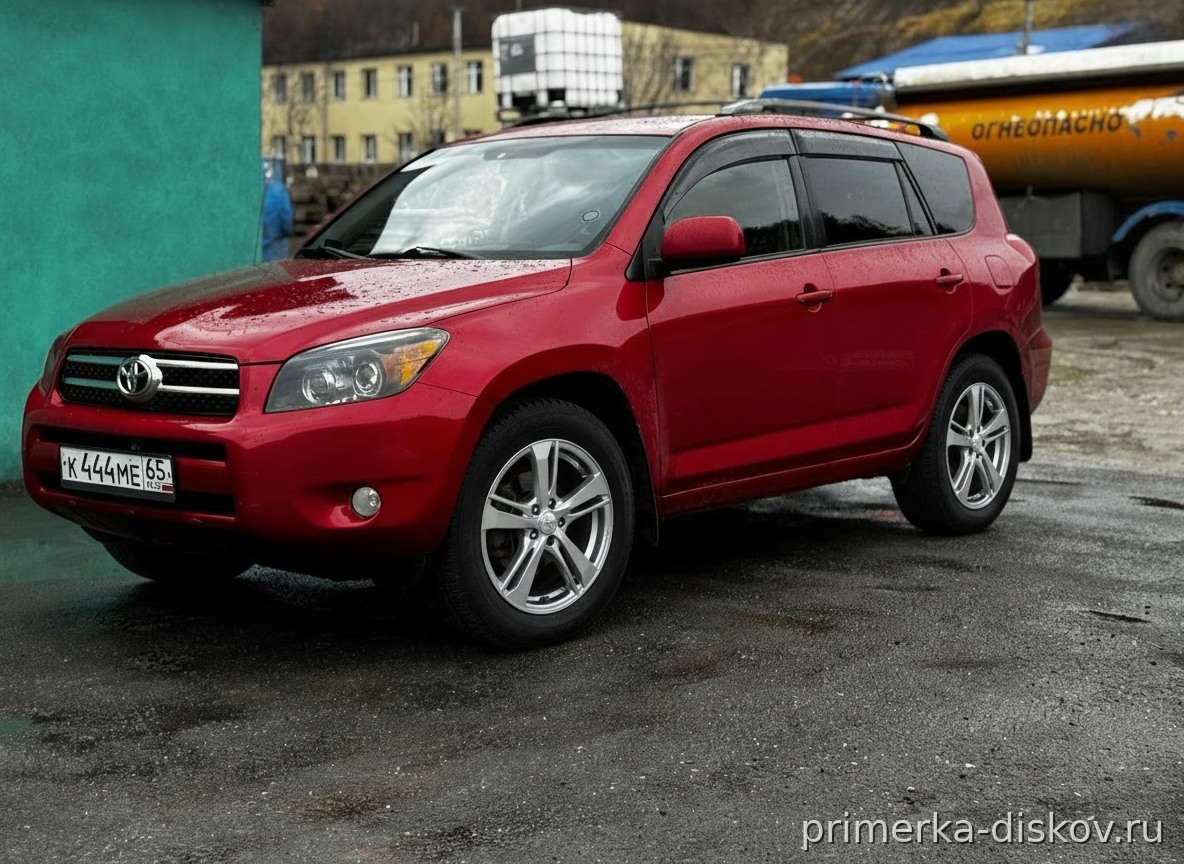 Примерка дисков на TOYOTA RAV 4