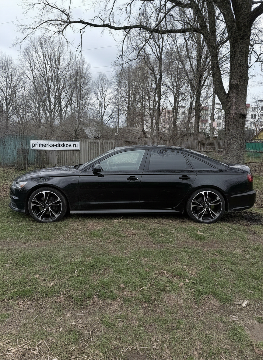 Примерка дисков на AUDI RS6 III (C7) Avant 2012-2018