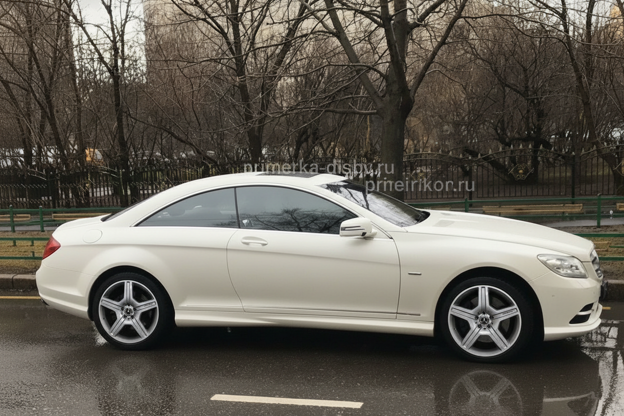 Примерка дисков на MERCEDES CL-Klasse C216 Coupe 2006-2014