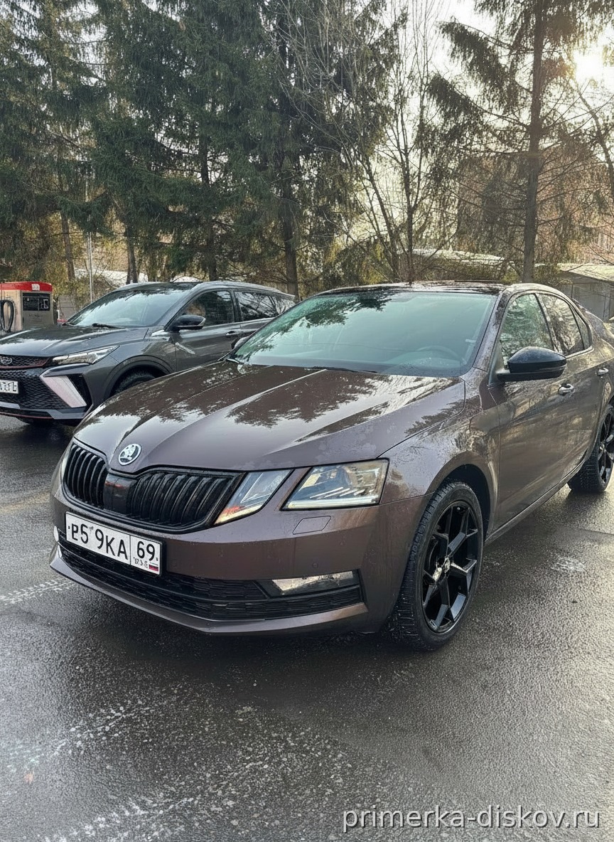 Примерка дисков на SKODA Octavia III (A7) Liftback 2013-2020