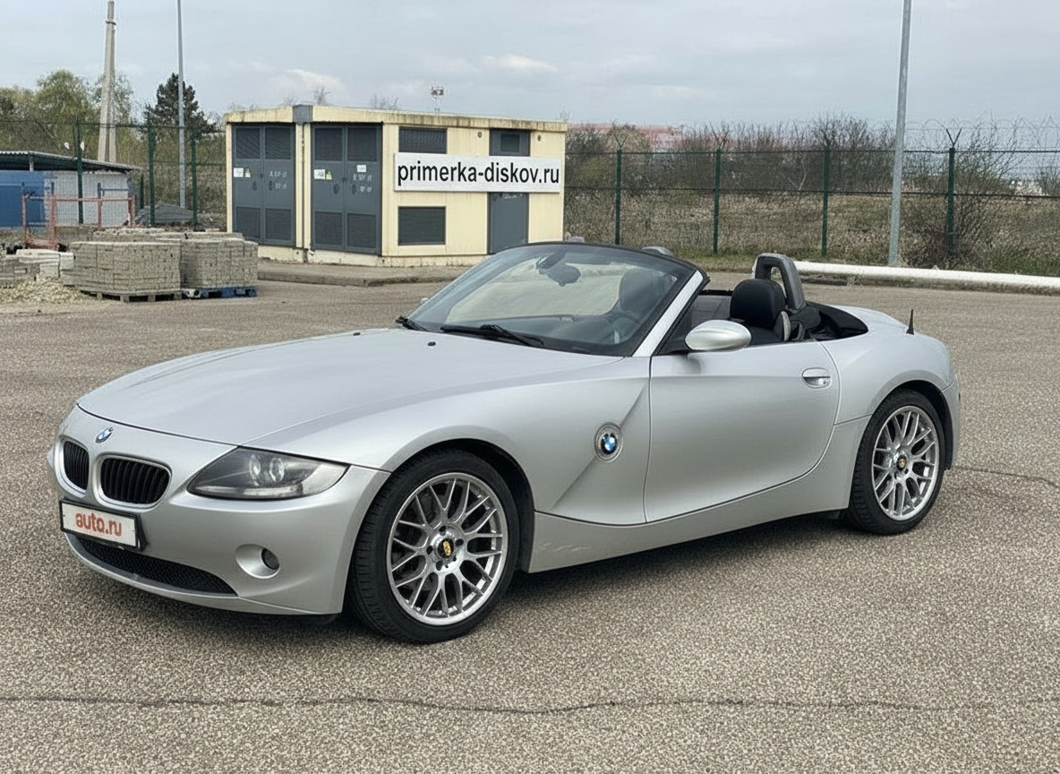 Примерка дисков на BMW Z4 E85 Roadster 2002-2008