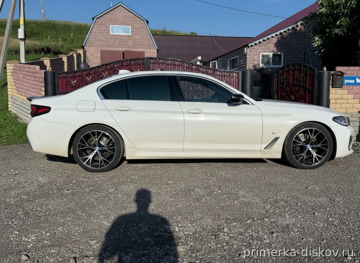 Примерка дисков на BMW 5-series G30 Sedan 2017-2023