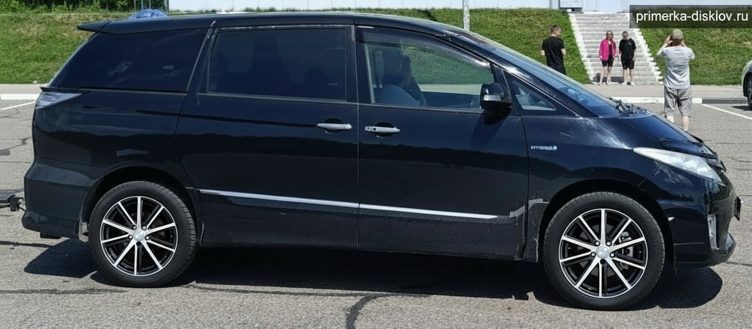 Примерка дисков на TOYOTA Estima