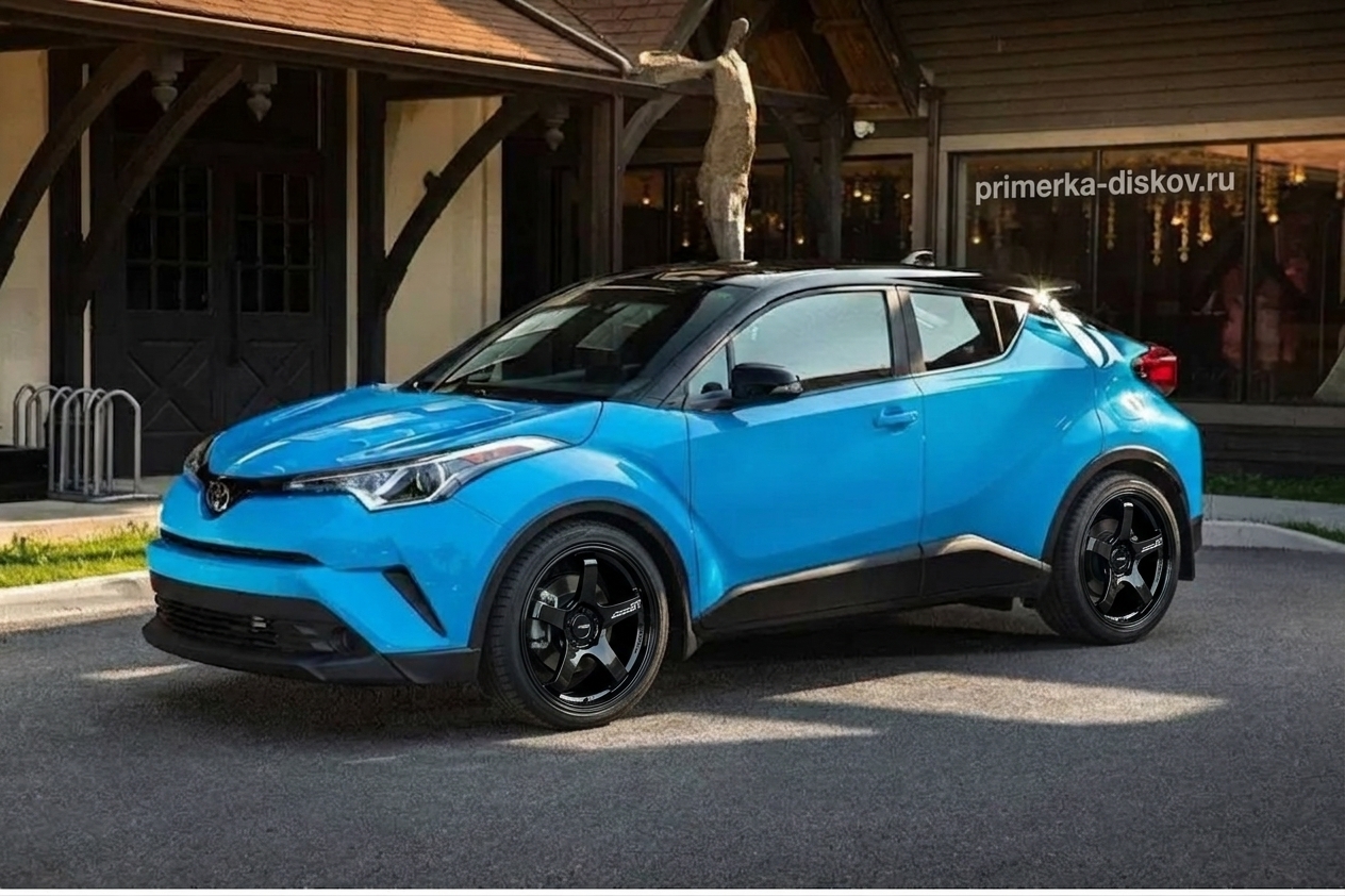 Примерка дисков на TOYOTA C-HR I SUV 2016-2024