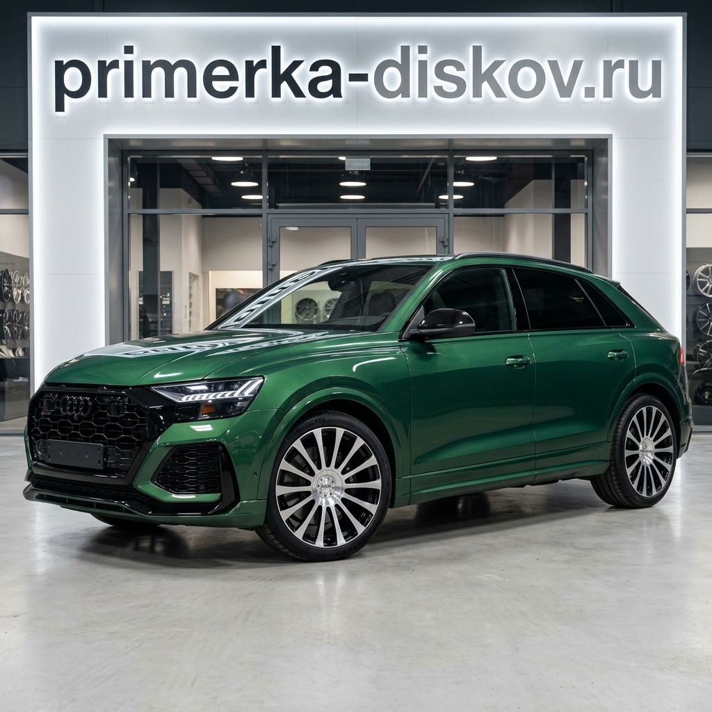 Примерка дисков на AUDI RS Q8 SUV 2020-2026