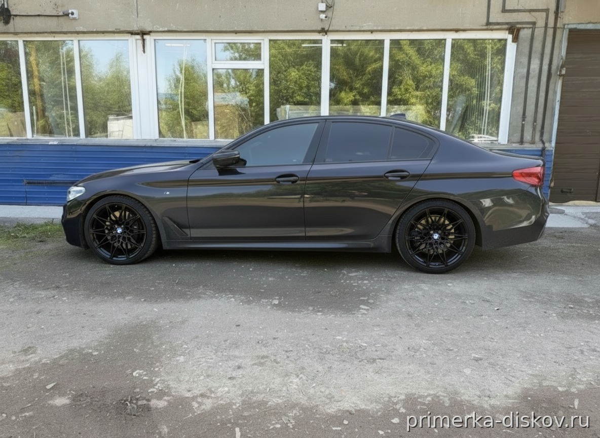 Примерка дисков на BMW 5-series G30 Sedan 2017-2023