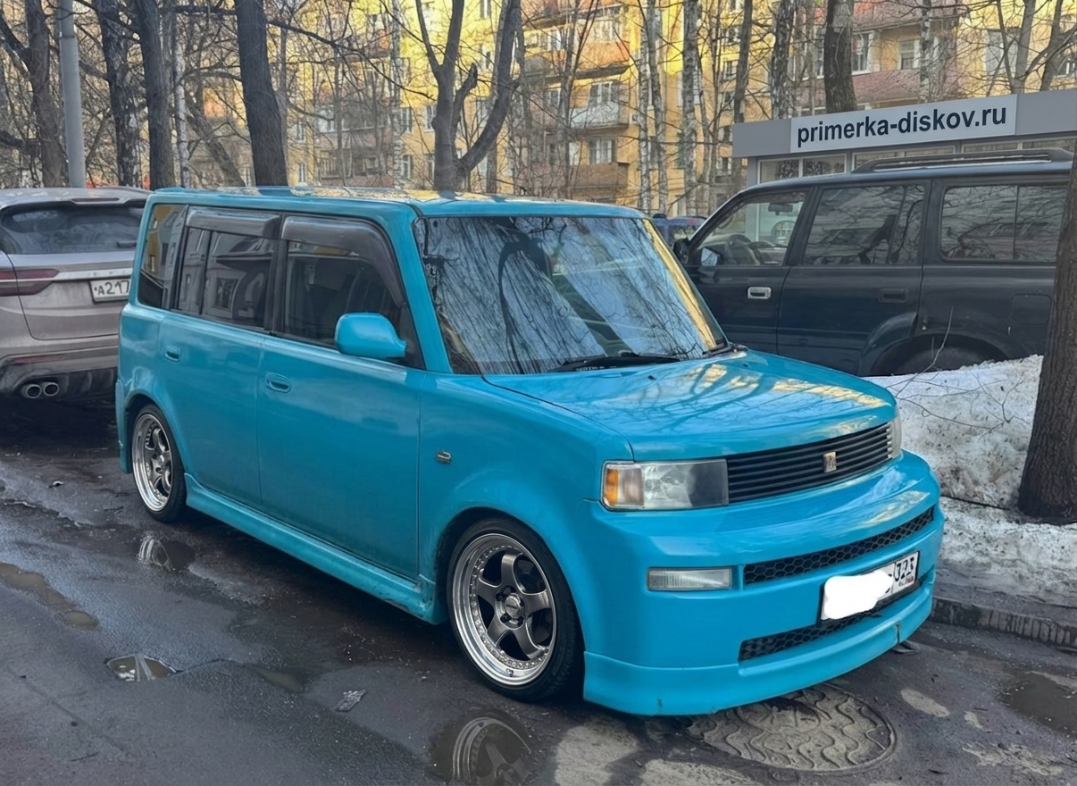 Примерка дисков на TOYOTA bB NCP30 Minivan 2000-2005