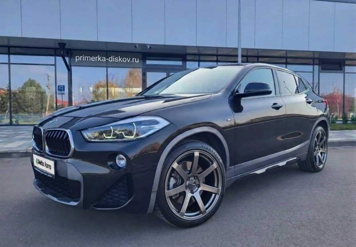 Примерка дисков на BMW X2 F39 2017-2025