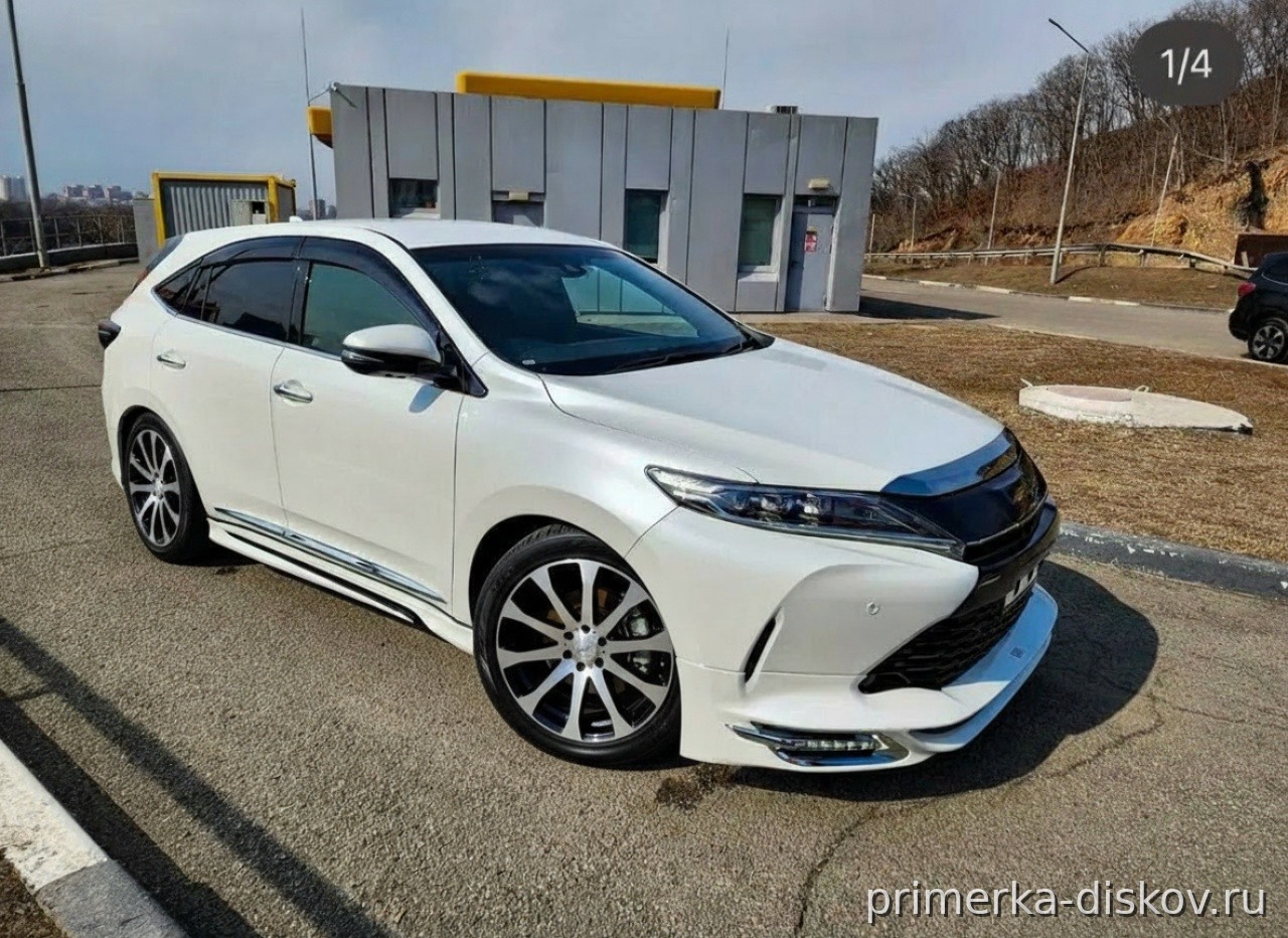 Примерка дисков на TOYOTA Harrier