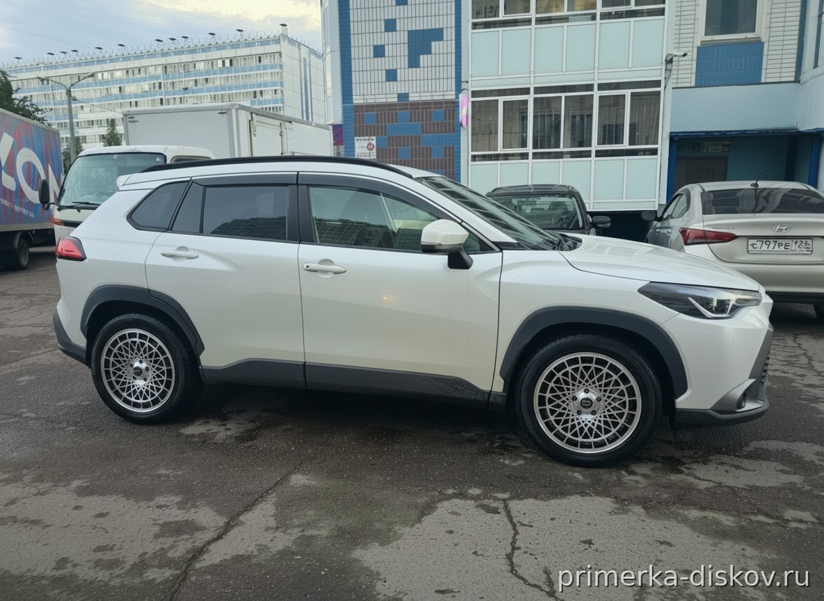Примерка дисков на TOYOTA Corolla Cross