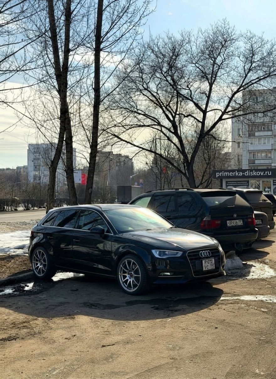 Примерка дисков на AUDI A3 III (8V) Hatchback 3d 2012-2016