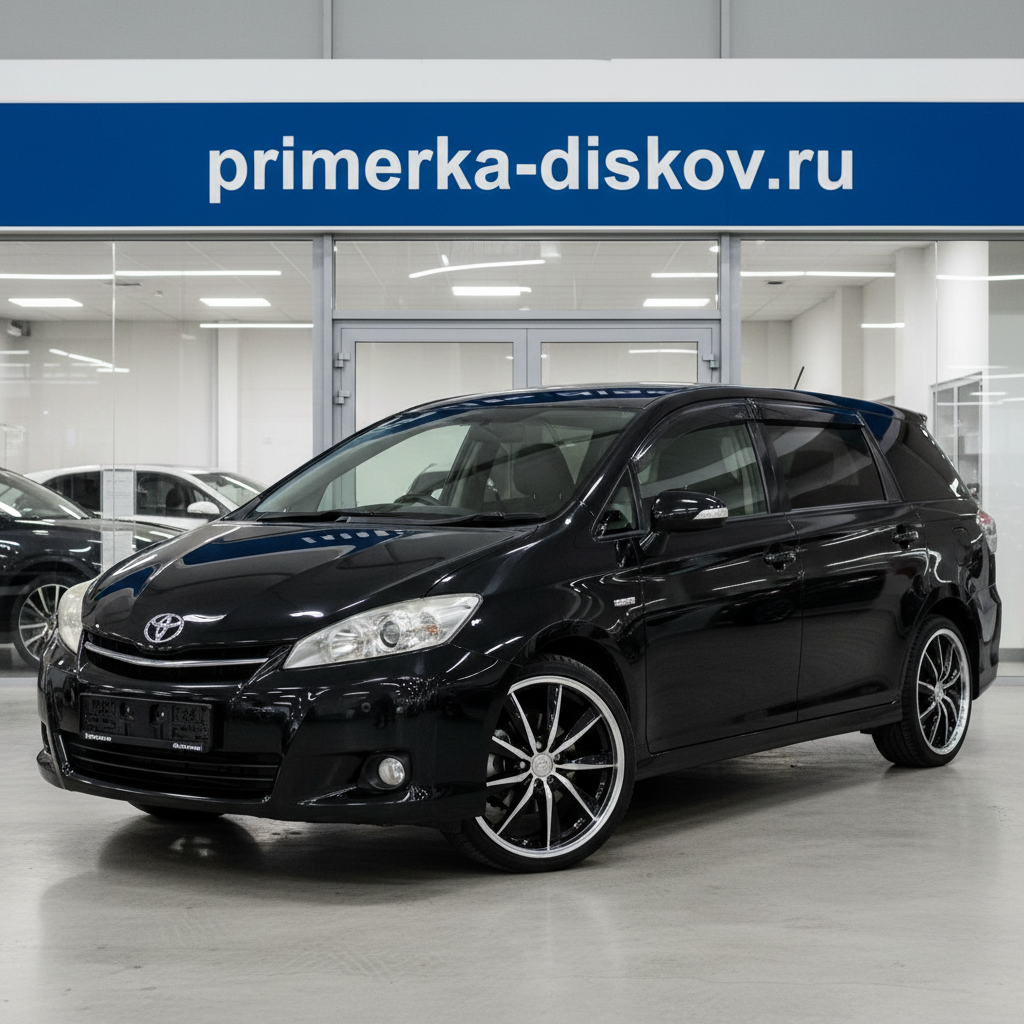 Примерка дисков на TOYOTA Wish ZGE2 2009-2016