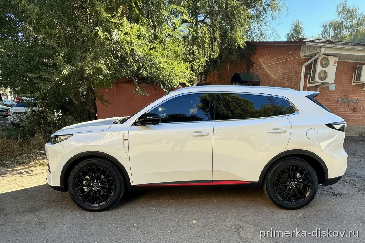 Примерка дисков на JAC JS4 SUV 2022-2026