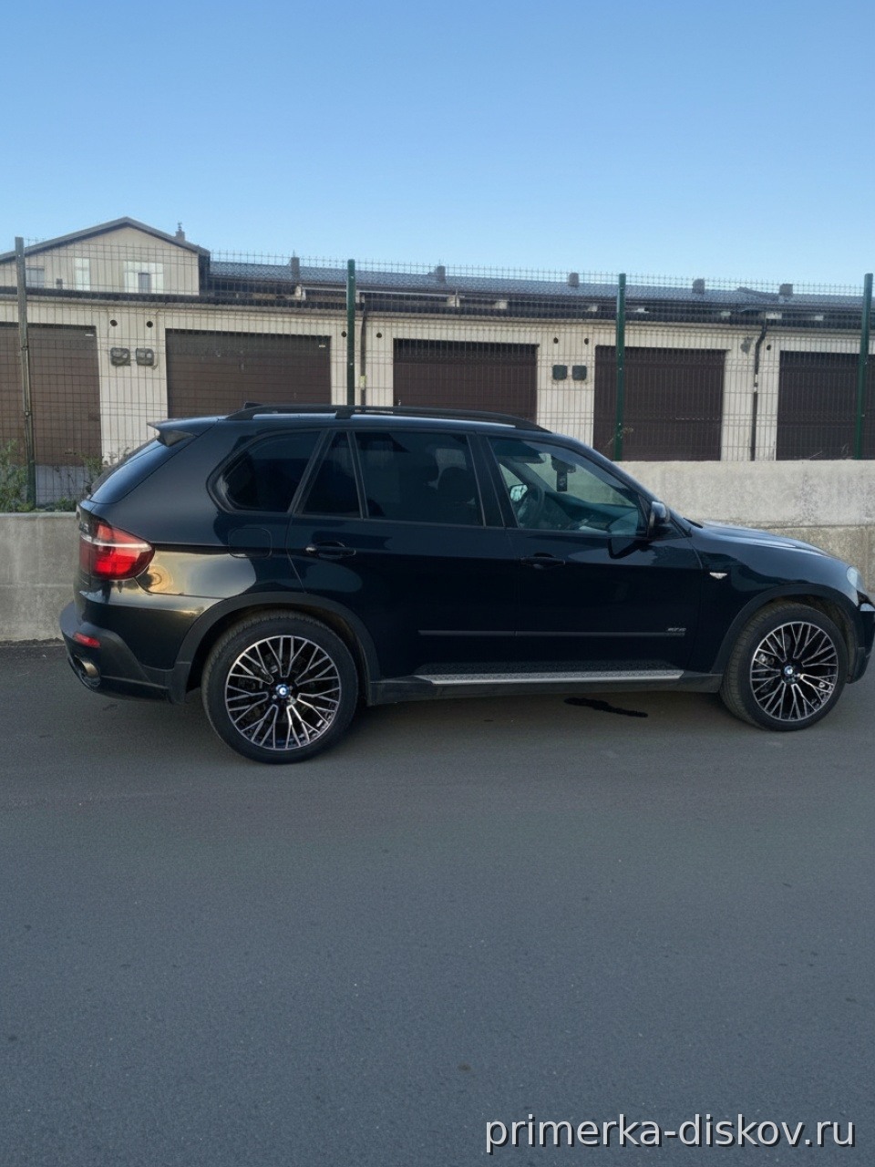 Примерка дисков на BMW X5