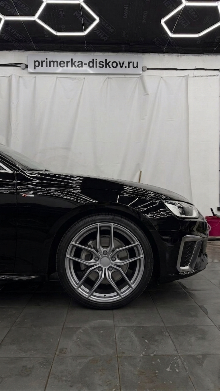 Примерка дисков на AUDI A4 V (B9/Restyling) Sedan 2019-2025