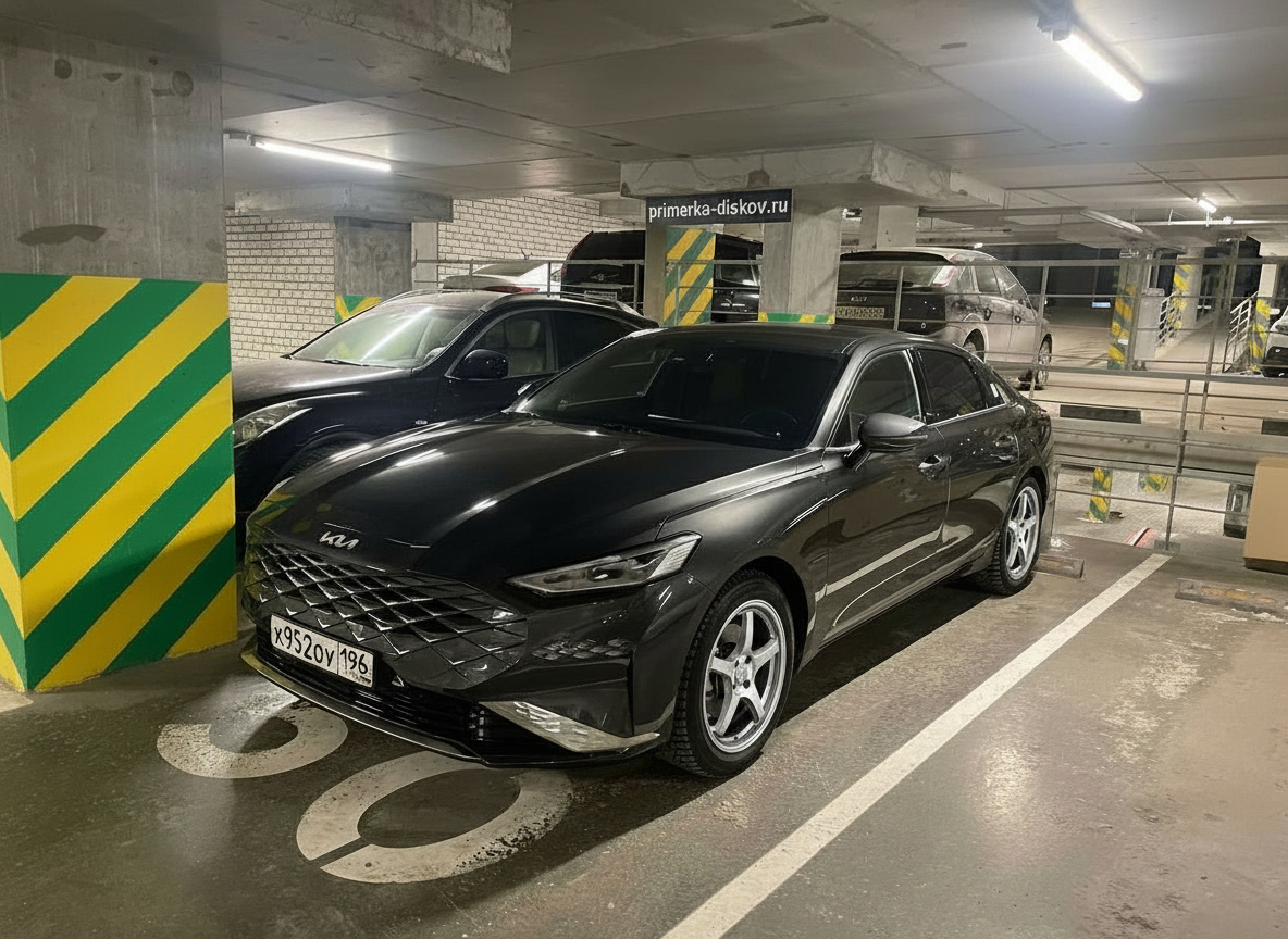 Примерка дисков на KIA K8 Sedan 2021-2026